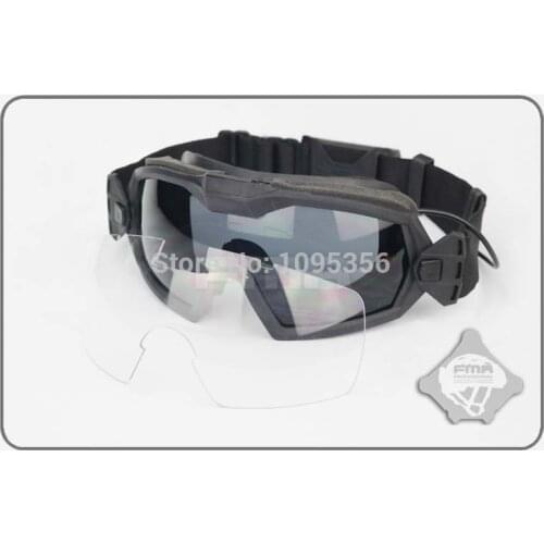 FMA LPG01BK12-2R Regulator Updated Version Goggle With Fan Glasses Tactical Skilling Eye Protection For Ciclismo Paintball