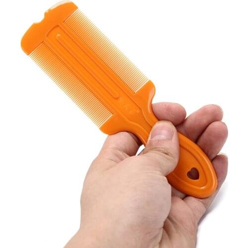 Plastic Dogs Lion Comb Dog Accessory 15.5 * 4.5cm Dog Cat Massage Clean Hair Pet Massage Comb Brush