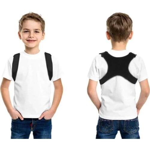 Boys Girls Adjustable Posture Corrector Back Support Children Shoulder Belt Rectify Straighten Correction Pain Relief Beauty Kid