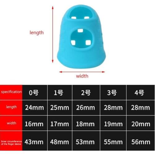 Finger Insulation Silicone Sleeve Case Cover Fingertip Anti-Slip Thermal Protection 3D Printing Pen