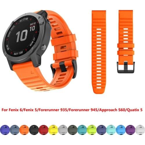 Compatible with Garmin Fenix 6 Pro Straps, 22mm Bands for Garmin Fenix 5/Fenix 5 Plus/Forerunner 935/Forerunner 945/Approach S60