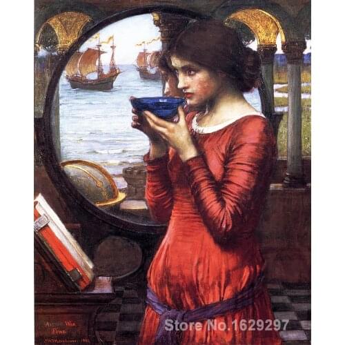 Modern colorful paintings Destiny by John William Waterhouse High Quality Hand painted