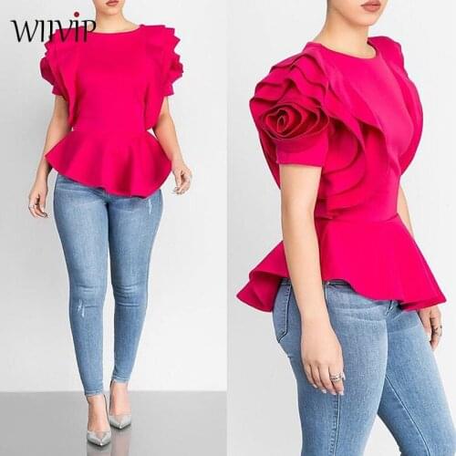 WIIVIP Women's Plain T-shirts