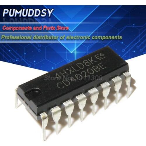 10PCS CD4020BE CD4020 4020BE 4020 DIP16 new and IC