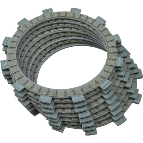 8PC Motorcycle Friction Clutch Plates kits For Kawasaki KX125 1990-1992 KDX200 1989-1993 KX 125 KDX 200