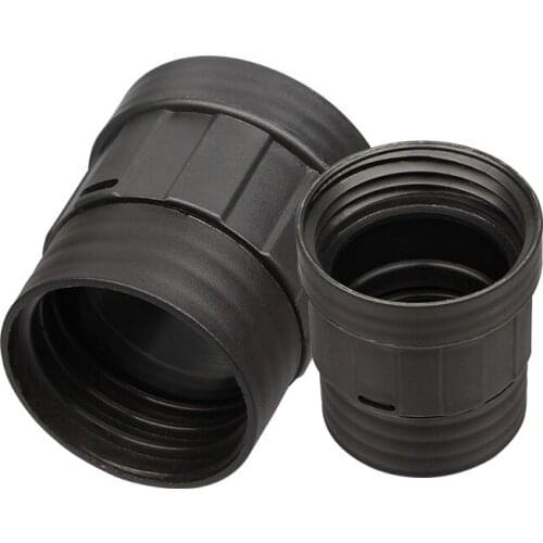 Industrial Vacuum Cleaner Accessories Long Joint Adapter Corrugated Threaded Pipe Hose Connector Inner Diameter Water