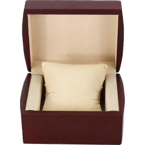 Men Women Wood Wristwatch Storage Box Travel Size For Watch Bracelet Case