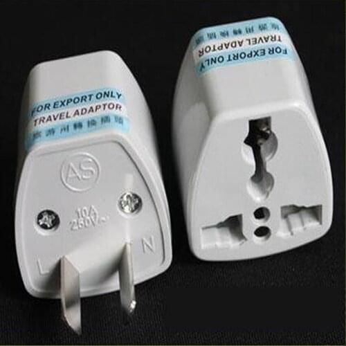 1PC Travel Converter Adaptor Australian New Zealand regulatory conversion plug 2 Pin AC Power Plug Adaptor Multi-purpose plug
