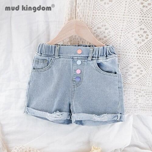 Джинсовые шорты для девочек Mudkingdom China At AliExpress