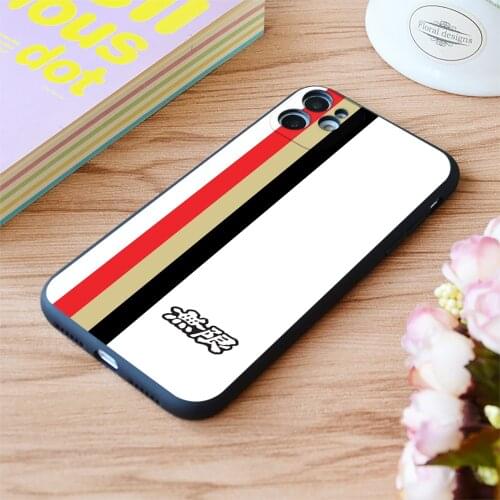 For iPhone Mugen 3 Print Soft Matt Apple iPhone Case 6 7 8 11 12 Plus Pro X XR XS MAX SE