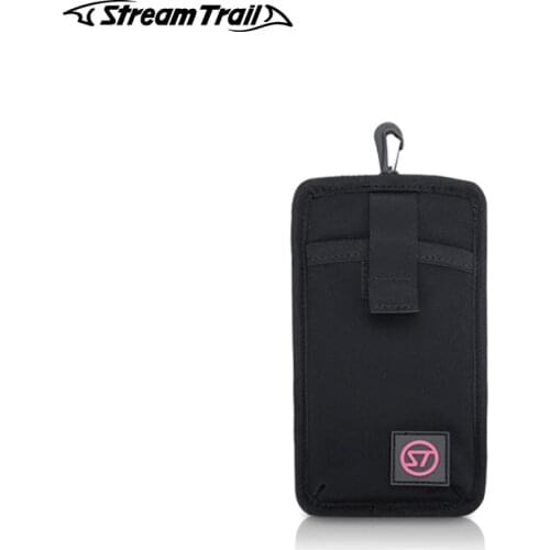Stream Trail Waterproof Bag Accessory Detachable Mobile Phone Cellphone Holder Hanging Shoulder Strap Elastic Material Easy Use