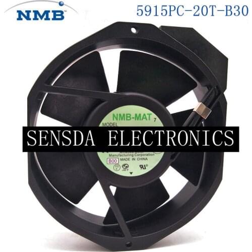 3PCS /LOT Brand New original For NMB 5915PC-20T-B30 200V 0.236A 172 * 150 * 38 aluminum frame AC Fan