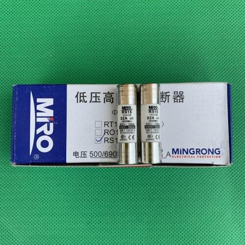Original new 100% RS15 1A 32A 690V 10*38 quick fuse low voltage high break fuse