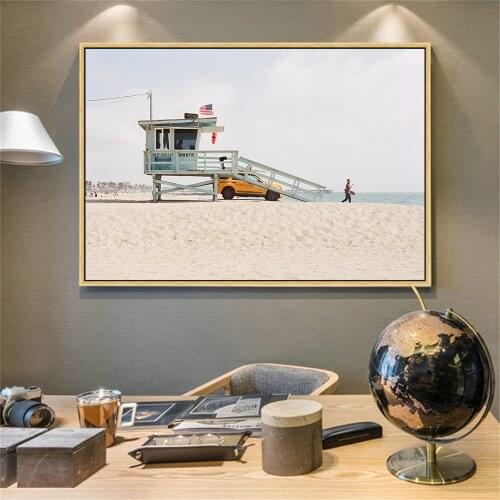 Seascape Canvas Painting Beach Poster Nordic Modern Decoration Sea Waves Wall Art Pictures Bedroom Kitchen Home Decor Cuadros