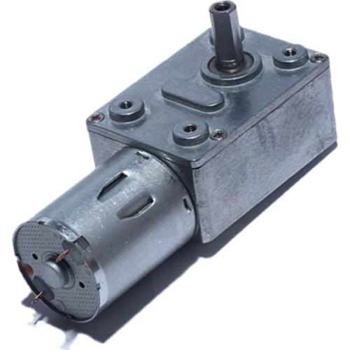 DC 6V Reduction Motor, High Torque Turbo Worm Geared Motor for Smart Equipment Range Hood Nesting Machine