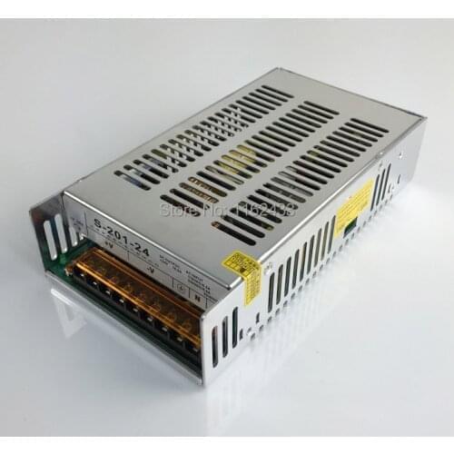 S-201-12 201W 12VDC 16.5A single group switching power supply AC 110V / 220V to DC 12V