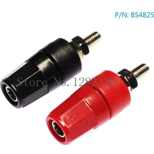 [SA] BS4825 copper 4mm high current terminal 24A / 30VAC-60VDC --50pcs/lot