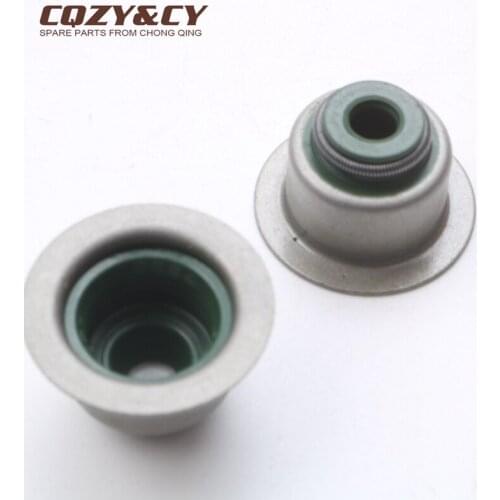 Valve stem oil seal for Piaggio Fly 4V 50 Liberty 3V 125cc 4-stroke 100669200 843307