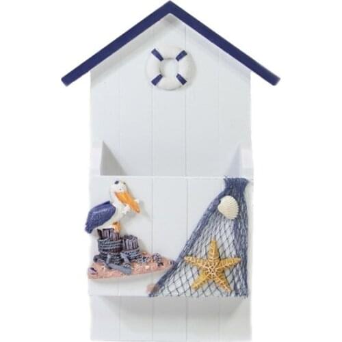 Modern Dekorsende Seaworthy Wooden Keychain