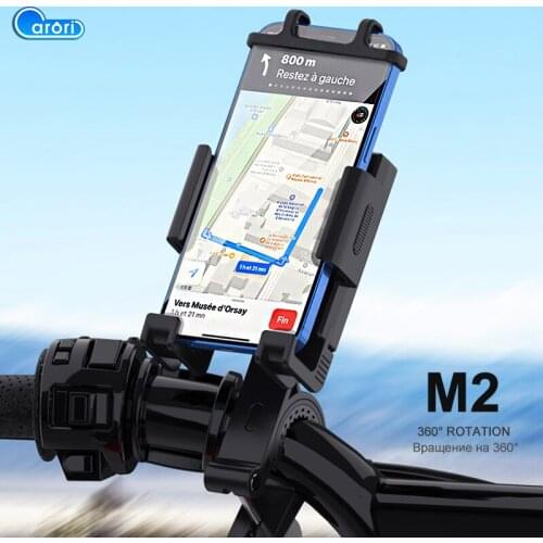 Bicycle Motorcycle Phone Holder For iPhone Samsung Mobile Cellphone Clip Stand GPS Mount Bracket Accessories Fits For 4.7-6.7
