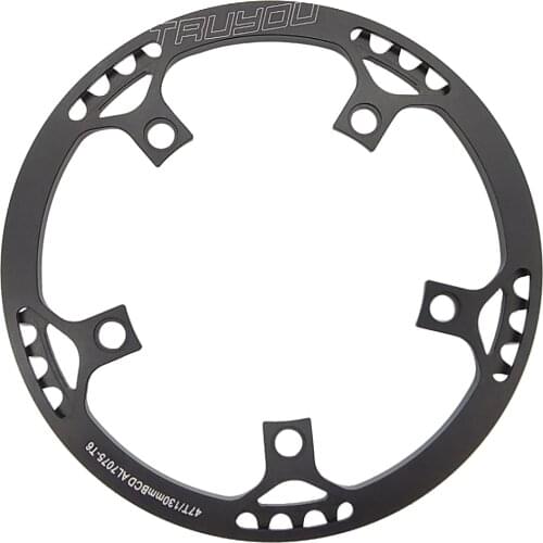 TRUYOU Folding Bike Chain Wheel Protective Plate 130 BCD 41T 45T 47T 50T 53T 56T Aluminum Alloy Road Bicycle Chainwheel