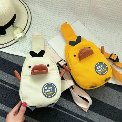 Women Mini Small Bag Fashion Student Phone Bag New Canvas Messenger Bag Versatile INS High Quality Style Duck Waist Chest Packs