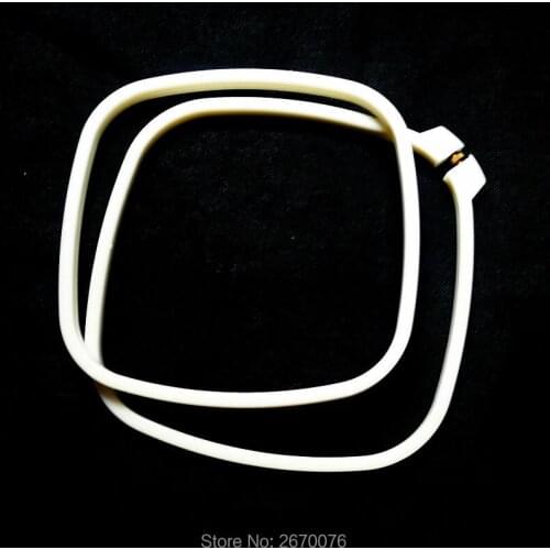 1pc Adjustable Embroidery Hoop Square 7.1*7.1' Plastic Small Chinese Hoops Cross Stitch Frame Machine Accessories Sewing Tools