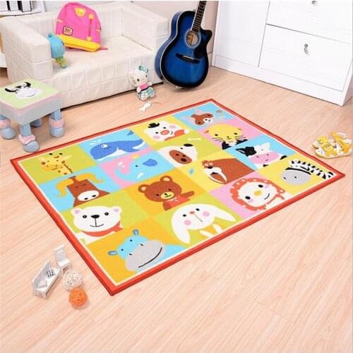 100X130CM Nylon Cartoon Carpet Children Bedroom Rugs And Carpets Kids Play Game Mat Cloakroom/Wardrobe Area Rug/Floor Mat