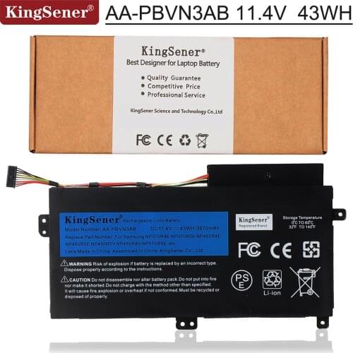 Kingsener AA-PBVN3AB Laptop Battery For SAMSUNG NP370R4E NP370R5E NP370R5V NP450R4E NP450R5E NP450R4V NP450R5V NP470R5E NP510R5E