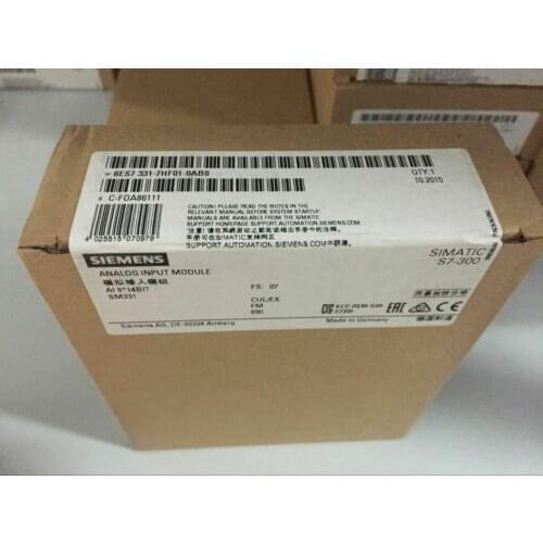 1PC New Siemens 6ES7331-7HF01-0AB0 6ES7 331-7HF01-0AB0 Analog Input Module SM331