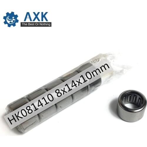 HK081410 Needle Bearings 8*14*10 mm ( 10 Pcs ) Drawn Cup Needle Roller Bearing HK081410 7941/8