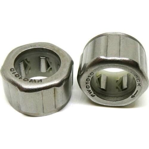 2pcs 5pcs hexagonal EWC1010 EWC1012 EWC1209 Stainless One Way Bearing fishing Reel gear bearing 10X16X10MM 12X18X9MM 10X16X12MM