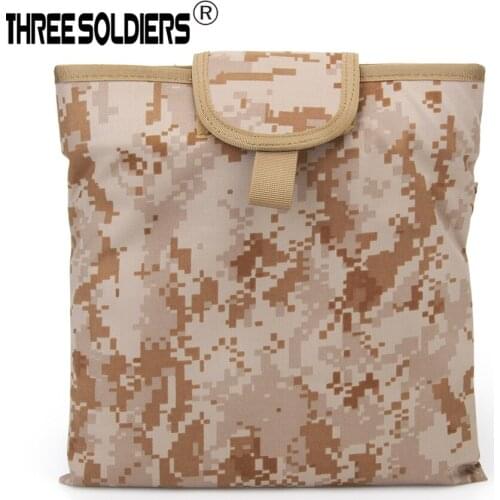 Multi-function tactical big recycling the Molle Magazine folding bag Tactical Drop Pouch Airsoft Military Camouflage Folding Bag