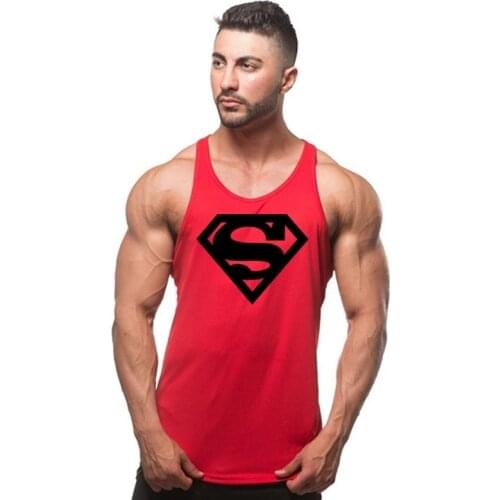 Mens bodybuilding vest casual letter printing gym vest mens vest fitness vest mens cloth underwear
