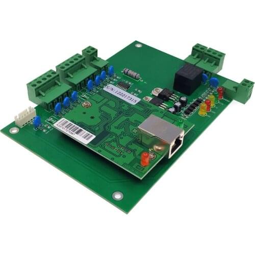 TCP/IP Single Door access control access board Wide voltage 100-240V high-power 120W 10A power supply touch /IR exit button tag