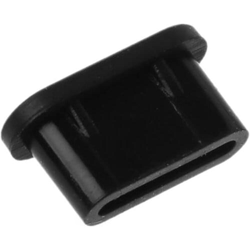 5PCS Type-C Dust Plug USB Charging Port Protector Silicone Cover for Samsung Huawei Smart Phone Accessories