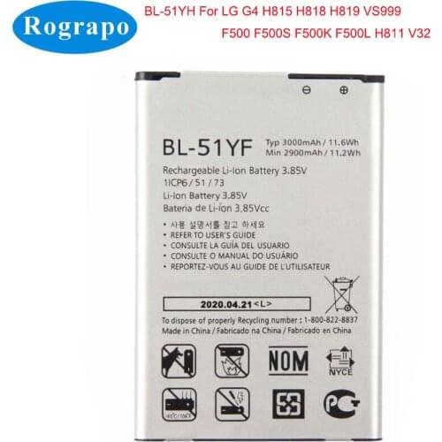 Аккумуляторы для телефонов LG G4 Rograpo China At AliExpress