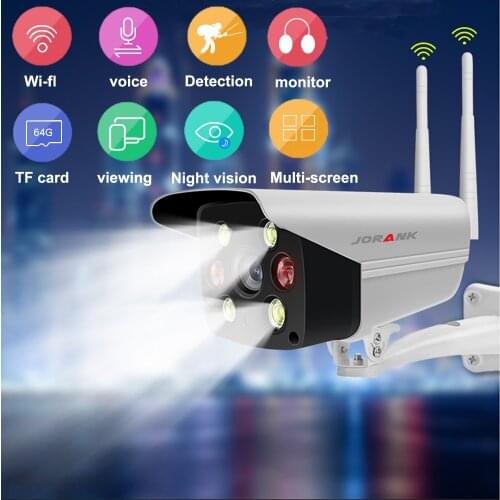 JORANK Bullet full color HD night vision 1080P WI-FI waterproof smart camera