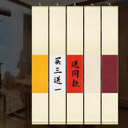 Xuan Paper Scroll Papel Arroz Calligraphy Brush Xuan Paper Colorful Archaistic Hanging Scroll Chinese Painting Batik Rice Paper