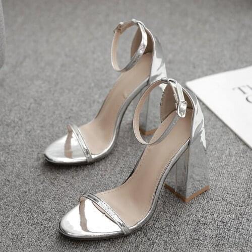 Womens Banquet sandals waterproof platform toe sandals big size Brand Elegant sandals Women High Heels Pumps Super high heel