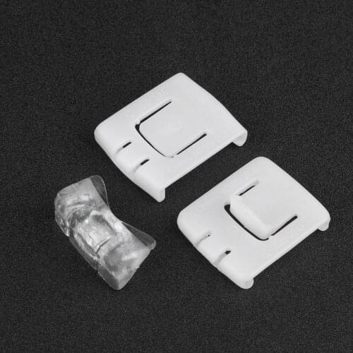 Car Inner Outer Seat Runner Clip Guide Seat Buckle Clamp Interior Accessories For VW Golf MK1 MK2 MK3 Corrado Scirocco New