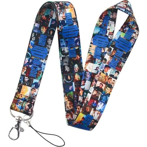 DL929 Doctor Who Lanyard Id Badge Holder Keychain ID Card Pass Gym Mobile Badge Holder Key Holder Key Rings