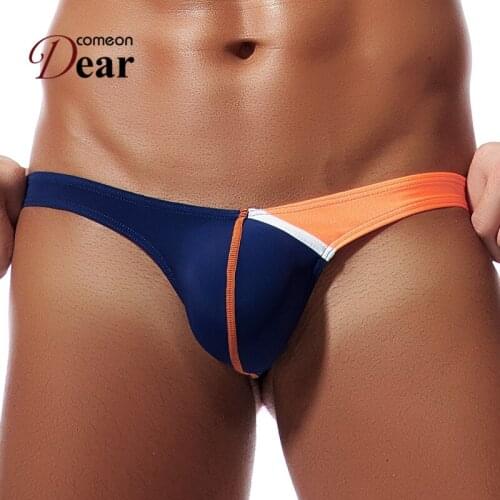 Comeondear Mens Silk Briefs