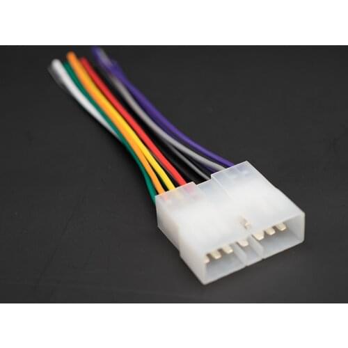 For Isuzu Car Auto Stereo CD Player Radio Wire Harness Adapter Connector Cable Radio Wiring Connector Plug Line FM Wire