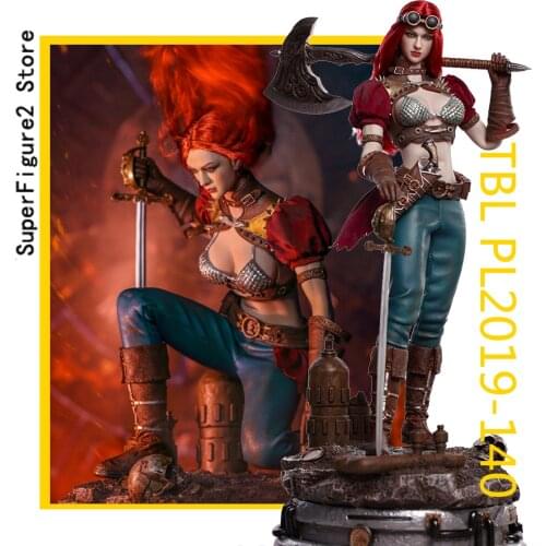TBLeague PL2019-140 1/6 Steam Punk Red Sonja Action Figure for Fans Collection and Holiday Gift