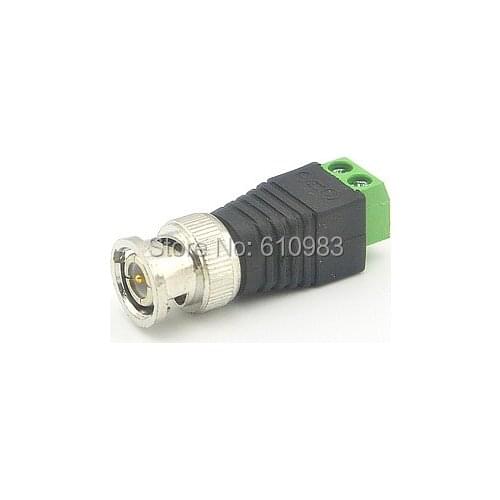5pieces/lot) Mini Coax CAT5 To Camera CCTV BNC Video Balun Connector Adapter