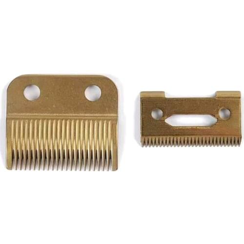 2 Hole Replacement Blades Set Ceramic Hair Clipper Cutter Head for Wahl 8504