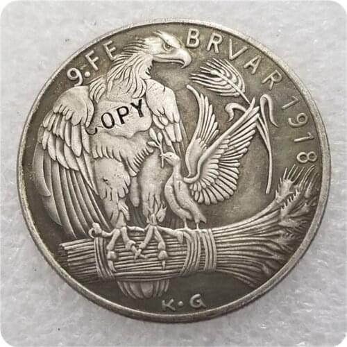 Type#2_1918 Karl Goetz Germany Copy Coin