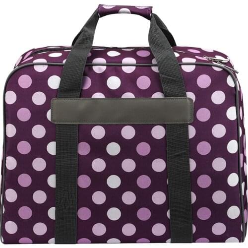 Practical Sewing Machine Handbag Crochet Kits Print Travel Carrying Case Tote Bags Oxford Cloth Large Capacity Crochet Kit Bags