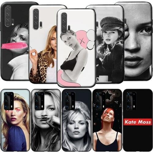 GX109 Kate Moss Silicone Case for Honor 6A 7A 3GB 7C 7X 8 8A 8X 8C 9 10 Lite View 20S 9A 10X Max Pro